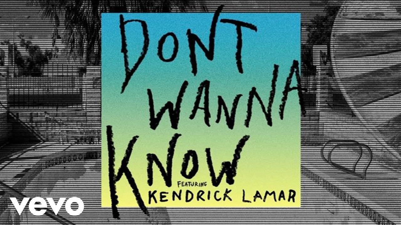 Maroon 5 — Don’t Wanna Know (Audio) ft. Kendrick Lamar