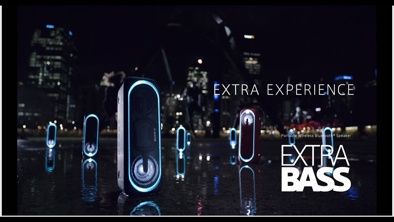 Sony Wireless Speakers SRS-XB40/30/20/10 Official Video