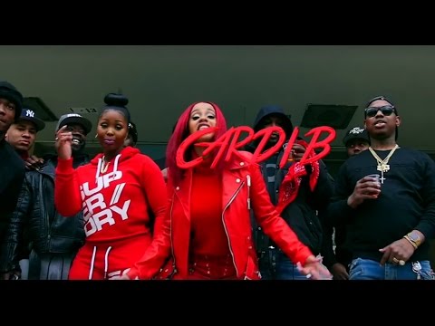 Cardi B — Red Barz (Official Video) Directed By Benji Filmz