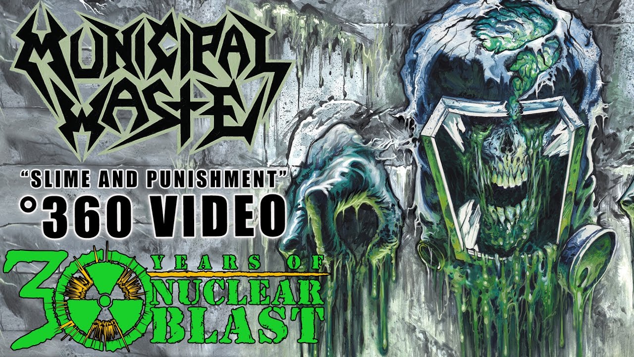 MUNICIPAL WASTE — Slime and Punishment (360 VISUALIZER OFFICIAL VIDEO)