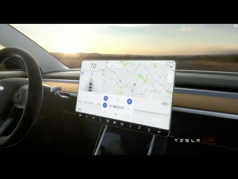 Tesla Model 3 Official video & pics of interior and Dashboard