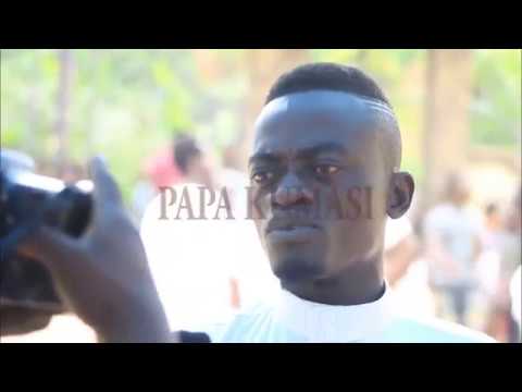 official video kojo Nkansah lil win speech after giving his mum house as a birthday gift