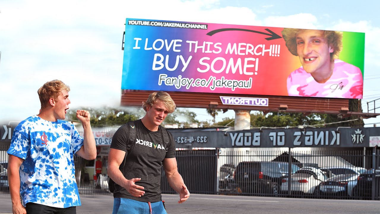 EMBARRASSING BILLBOARD PRANK ON MY BROTHER (HE FREAKED)