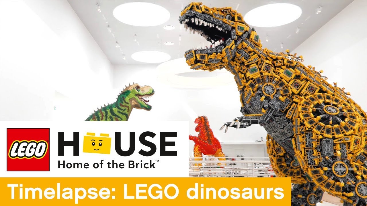 LEGO House official video — Timelapse: LEGO dinosaurs