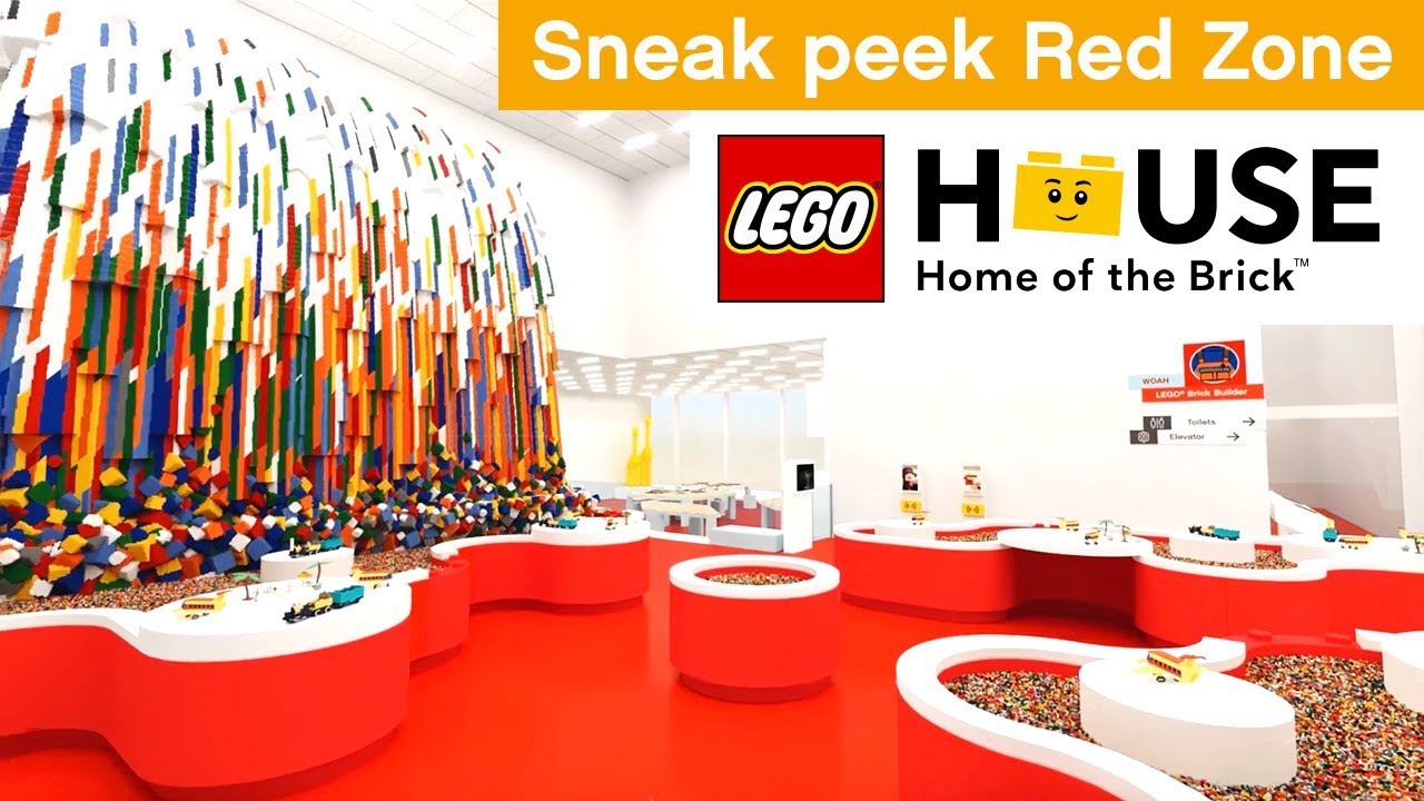 LEGO House official video – Sneak peek of the Red Zone inside LEGO House